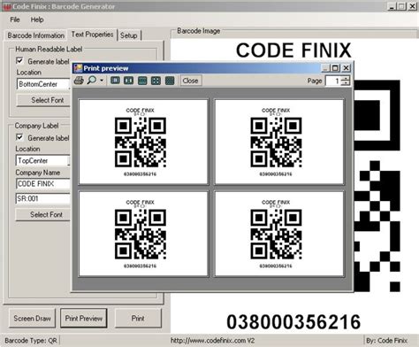 barcode generator tools and features